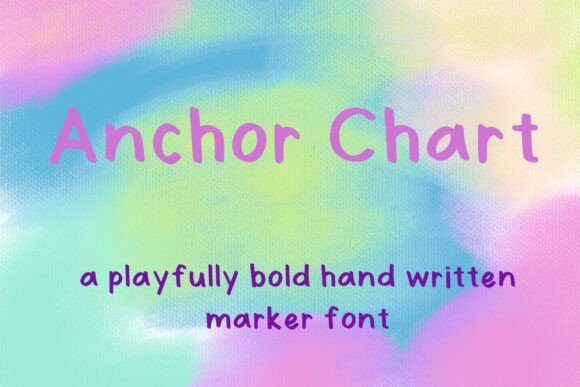 Anchor Chart: A Bold Font for Business
