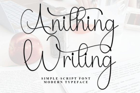 Anithing Writing: A Friendly Font for Creative Campaigns