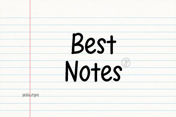 Best Notes Font Review