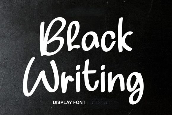 Black Writing: A Font for Polished Branding