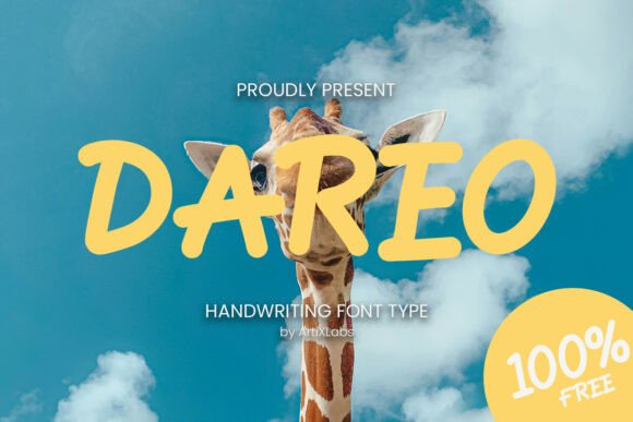 Dareo Otf: A Cheerful Display Font