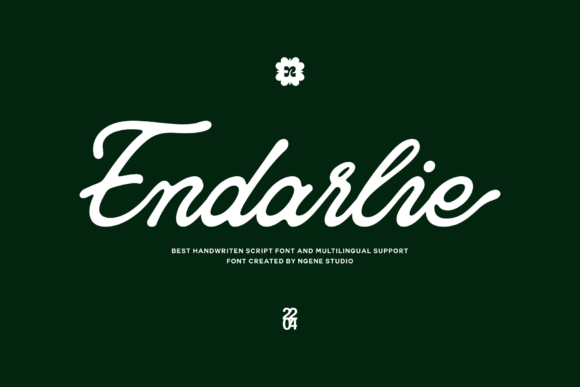 Endarlie: A Stylish Script Typeface