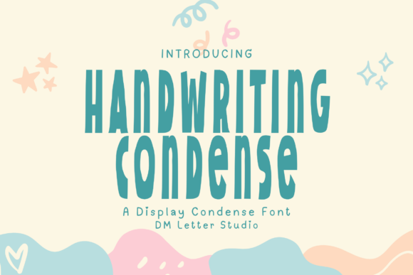 Handwriting Condense: A Font for Business Style