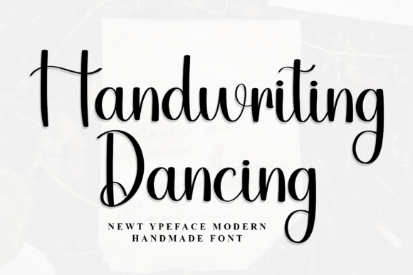 Handwriting Dancing: A Friendly Font for Creative Projects