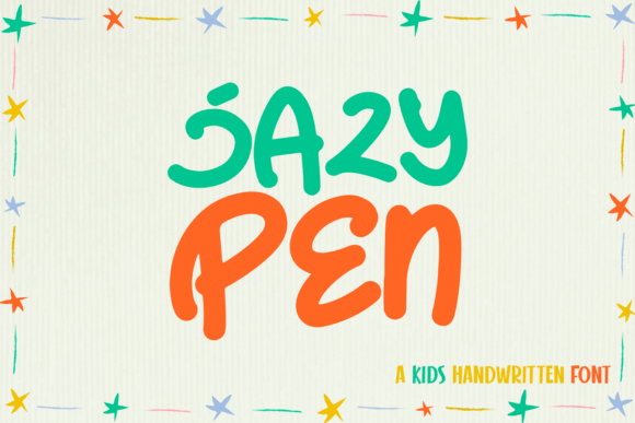 Jazy Pen: A Handwritten Font for Business