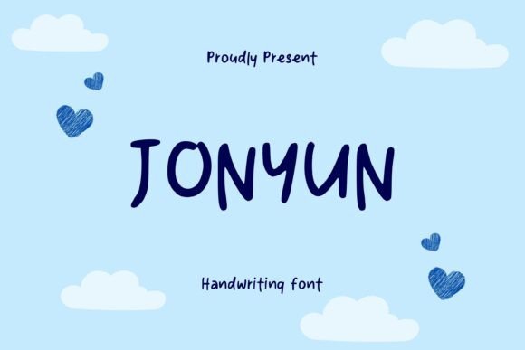 Jonyun: A Handwritten Font for Real Campaigns