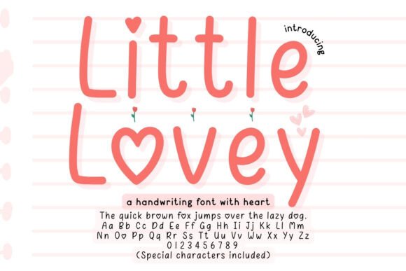 Little Lovey: A Sweet Script for Designers