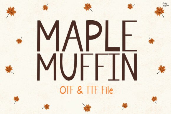 Maple Muffin Font for Creative Marketing
