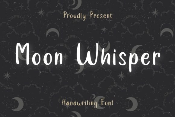Moon Whisper: A Font for Creative Campaigns