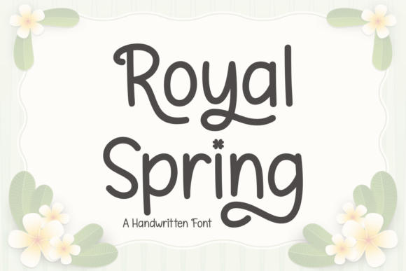 Royal Spring: A Playful Font for Creative Campaigns
