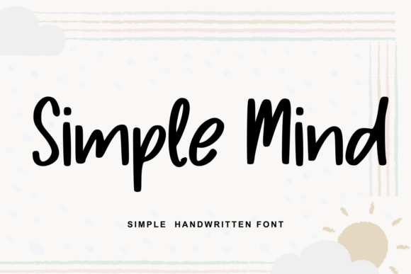 Simple Mind Font for Editorial Design