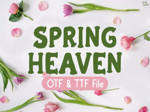Spring Heaven Font for Business Branding