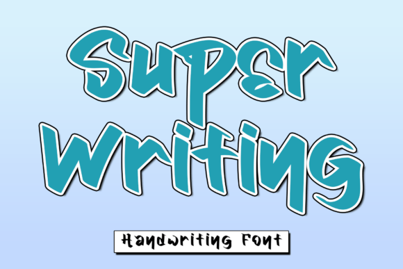 Super Writing: A Bold Font for Business