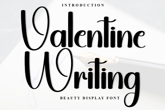 Valentine Writing Font Review
